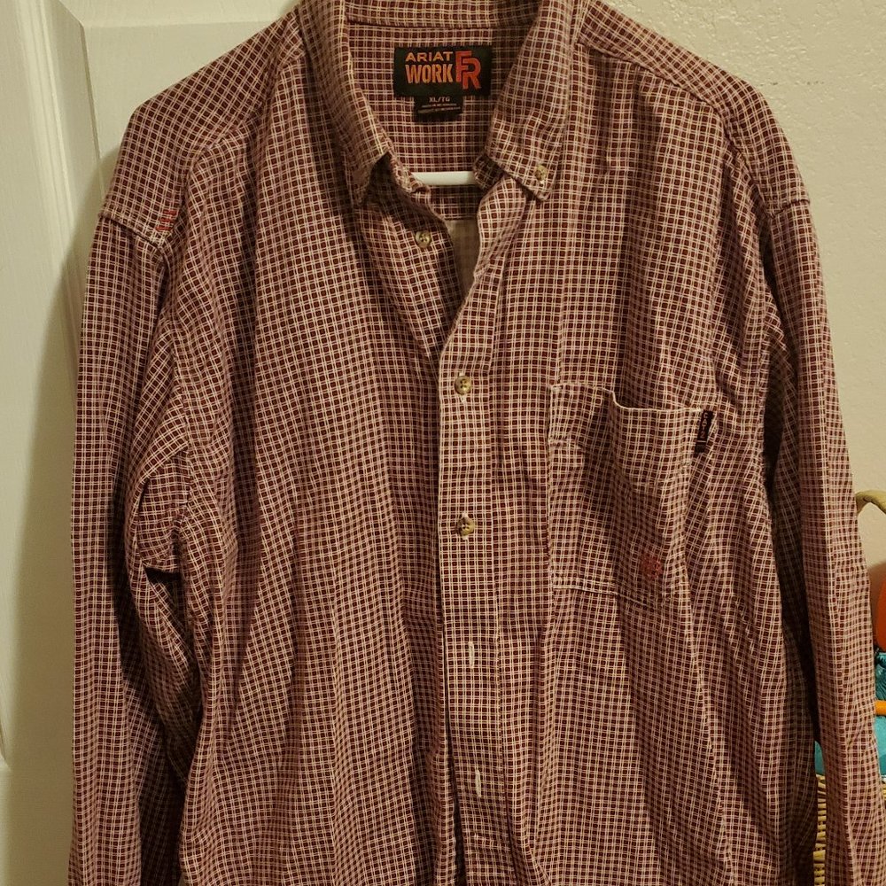 Long sleeve, button down shirt